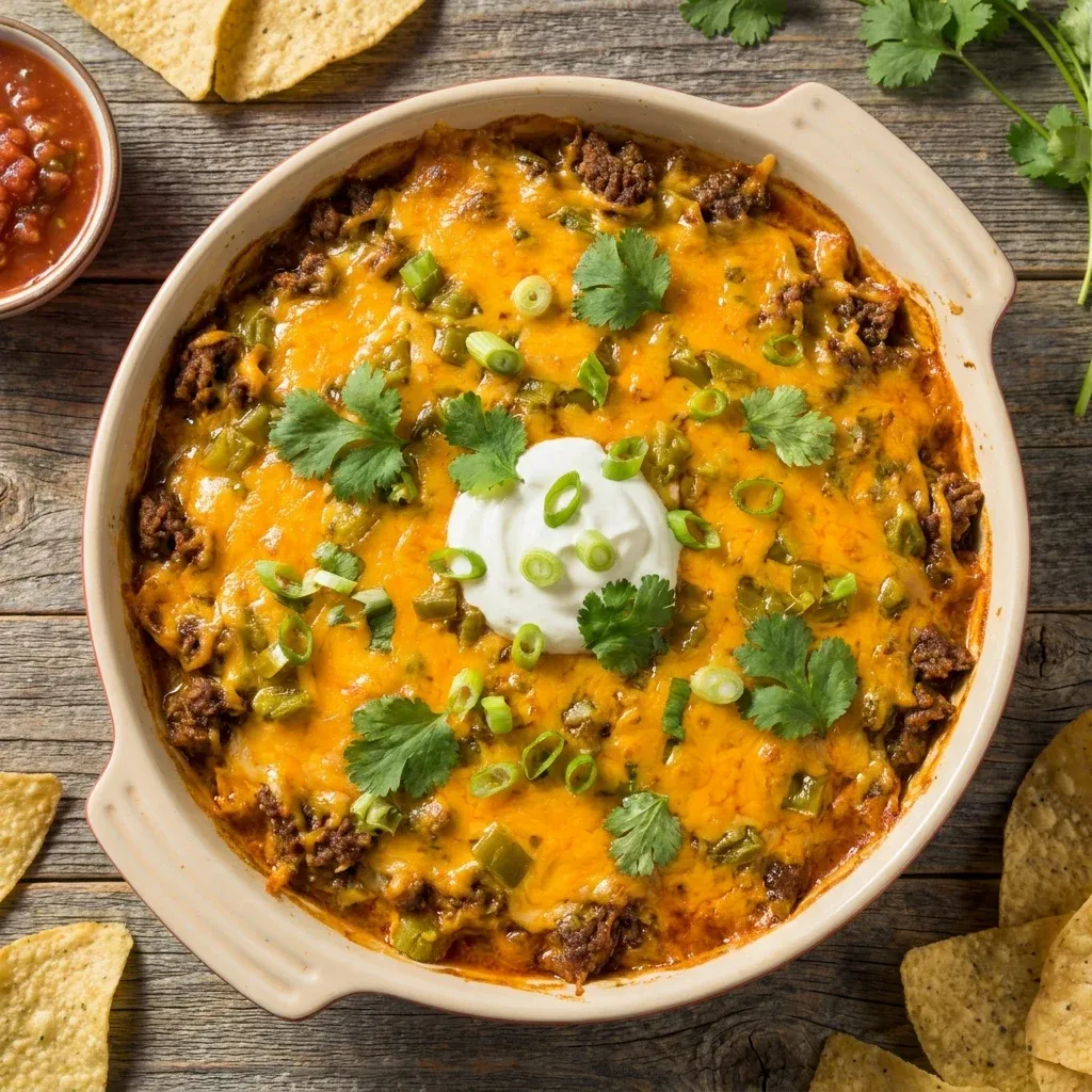 Easy Low Carb Taco Casserole 5 Easy Low Carb Taco Casserole