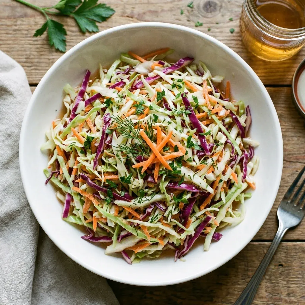 Classic Vinegar Coleslaw