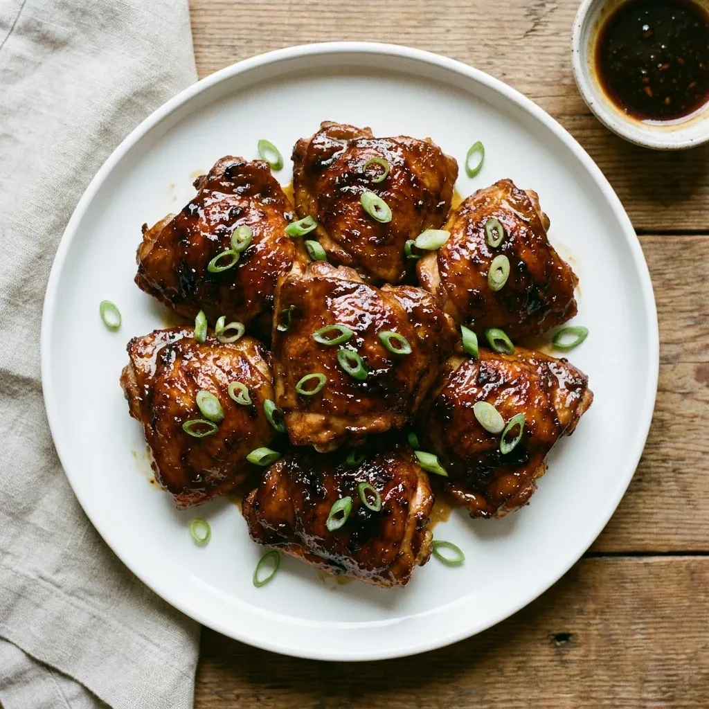 Baked Chicken Thighs in Honey Soy Sauce 5 Baked Chicken Thighs in Honey Soy Sauce