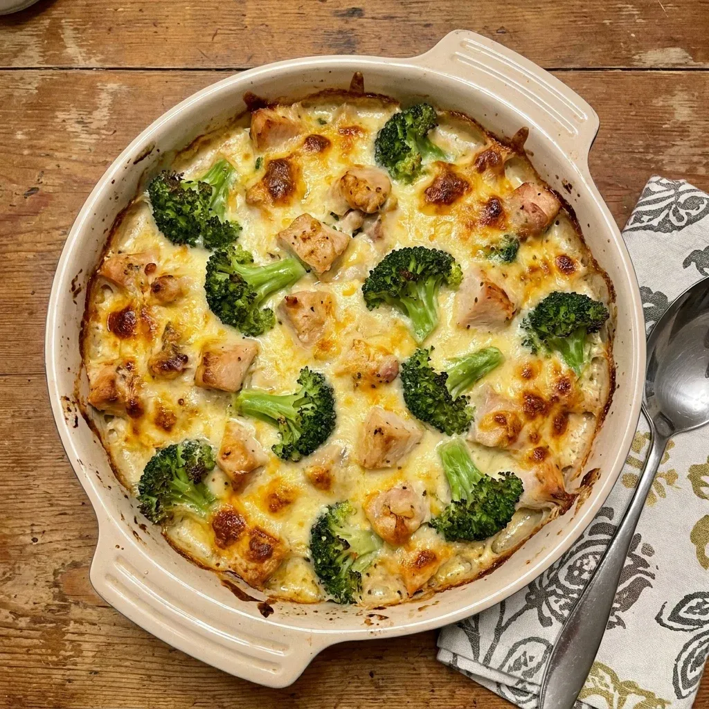 Low Carb Chicken and Broccoli Casserole