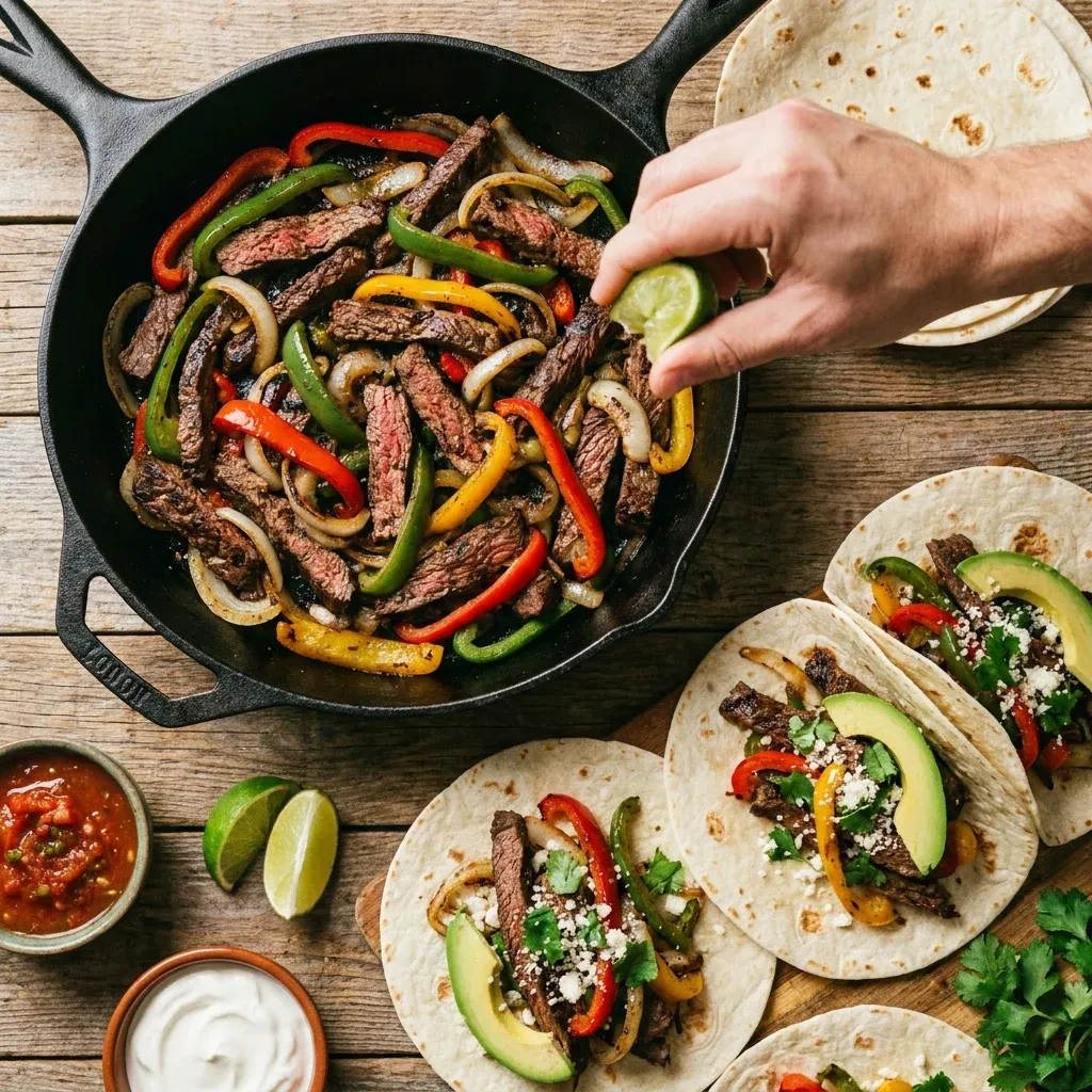 Blackstone Steak Fajitas 5 Blackstone Steak Fajitas
