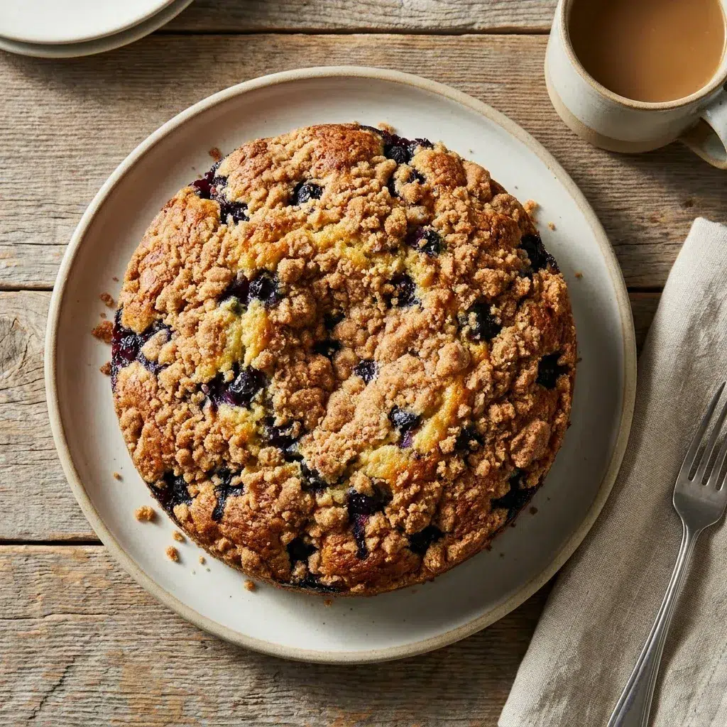 Blueberry Coffee Cake 5 Blueberry Coffee Cake