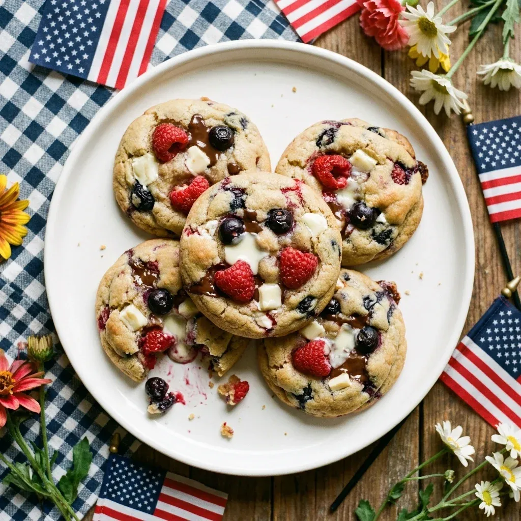 Red White and Blue 4th of July Cookies 5 Red White and Blue 4th of July Cookies