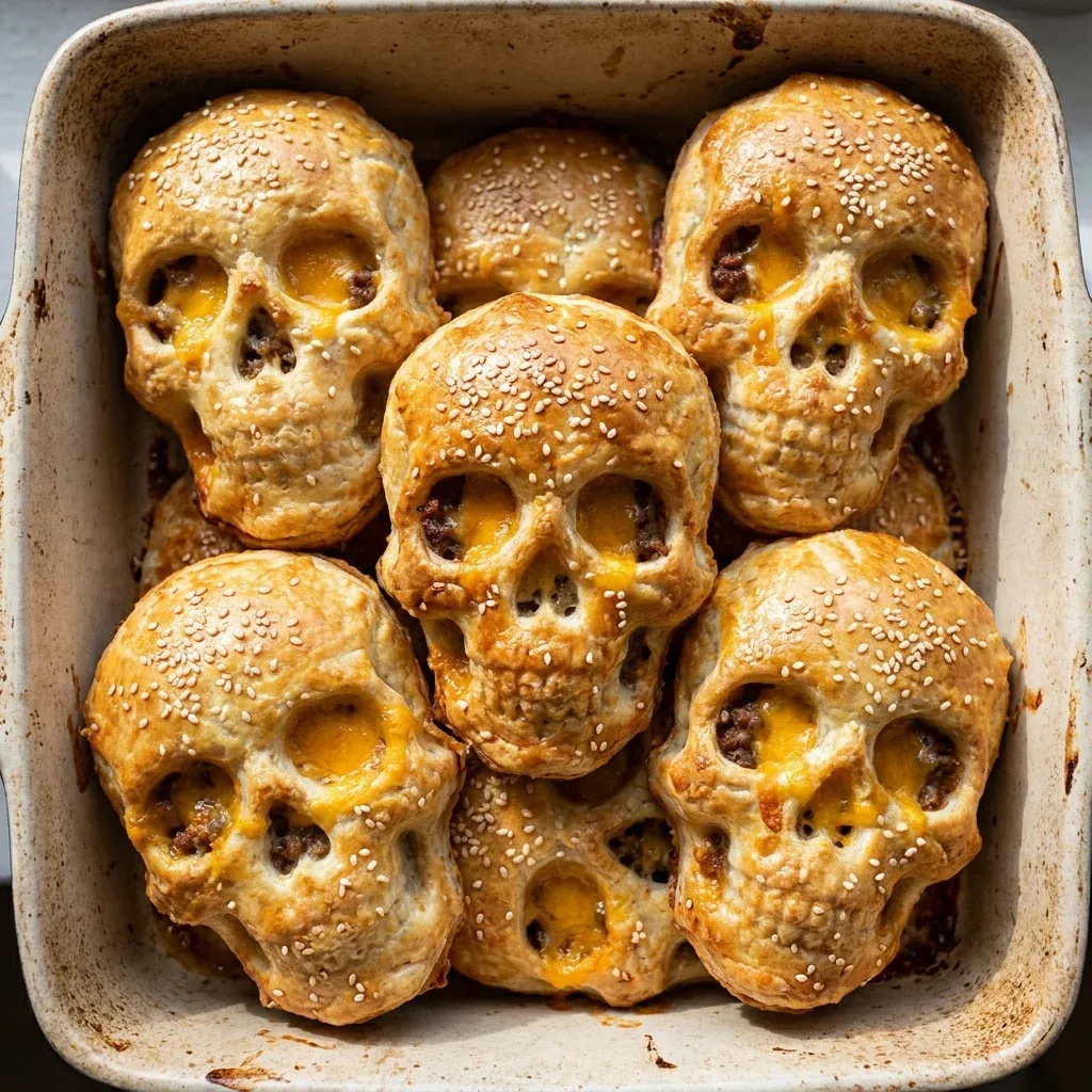 Cheeseburger Skulls