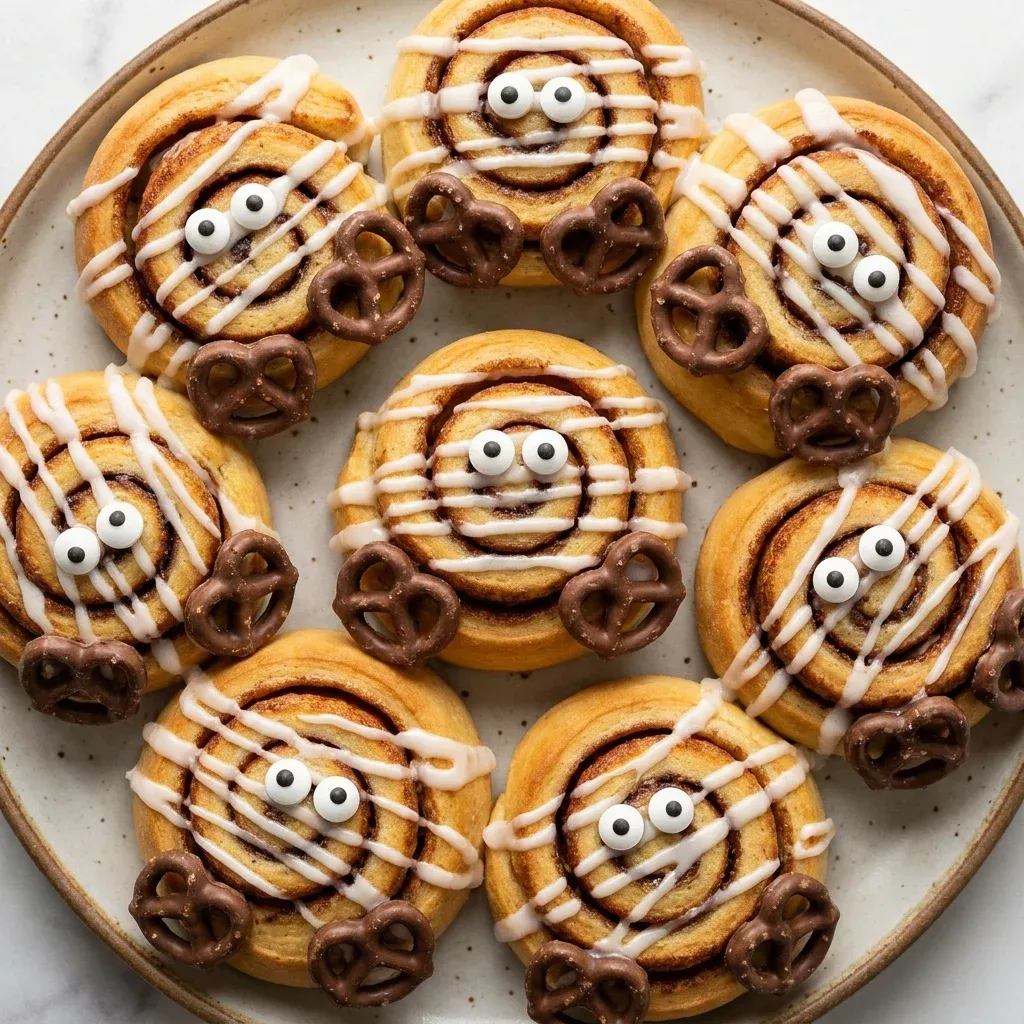 Creepy Crawly Cinnamon Rolls 5 Creepy Crawly Cinnamon Rolls