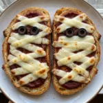 Easy Spooky Mummy Toast Recipe
