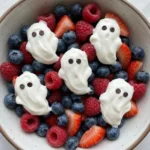 Ghostly Halloween Yogurt
