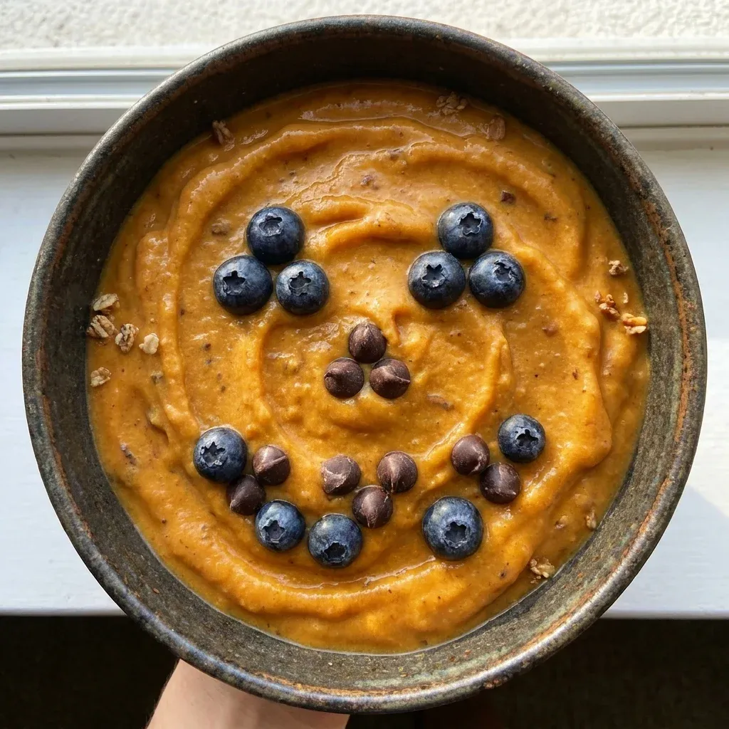 Jack-O’-Lantern Smoothie Bowls