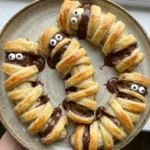Nutella Banana Mummy Rolls