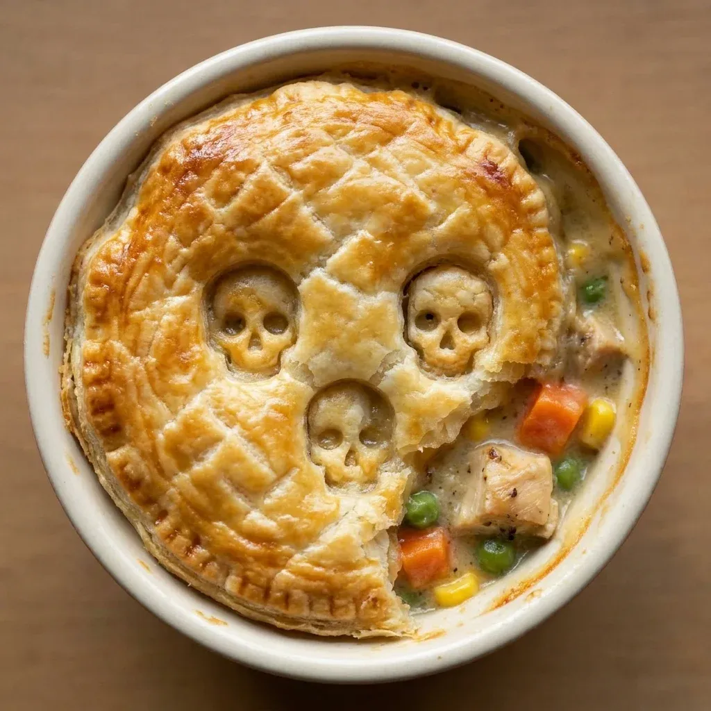 Skull Chicken Pot Pies 5 Skull Chicken Pot Pies