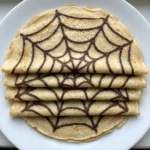 Spiderweb Crepes Treat
