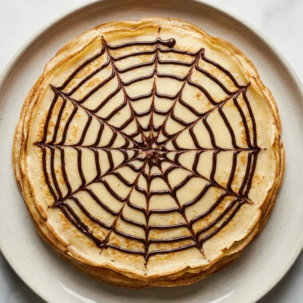 Spiderweb Crepes Treat 5 Spiderweb Crepes Treat
